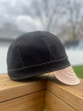 Black with Tan Bill Welding Cap
