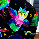 Flying Rainbow Unicorn Cats Welding Cap