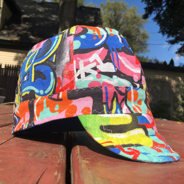 Graffiti Multicolor Welding Cap