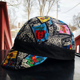 Cards and Black Band Welding Cap