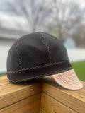 Black with Tan Bill Welding Cap