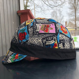 Cards and Black Band Welding Cap