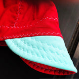 Magenta with Baby Blue Bill Welding Cap