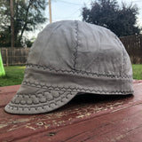 Light Grey With Black Stitching Welding Cap