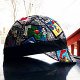 Cards and Black Band Welding Cap