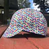 Multicolor Swirls Welding Cap