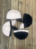 Black with Tan Band Welding Cap