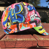 Graffiti Multicolor Welding Cap