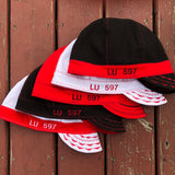 Pack of 5 Black Red White Welding Caps