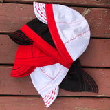 Pack of 5 Black Red White Welding Caps