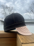 Black with Tan Bill Welding Cap