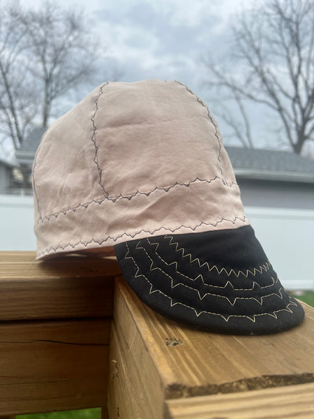 Tan With Black Bill Welding Cap