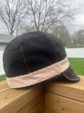Black with Tan Band Welding Cap