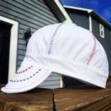 Red, White, and Blue Welding Cap