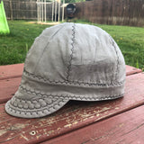 Light Grey With Black Stitching Welding Cap
